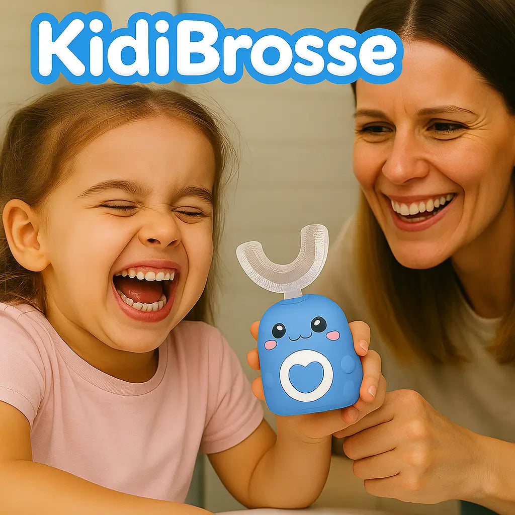 KidiBrosse: La Brosse à dents 360° pour enfants