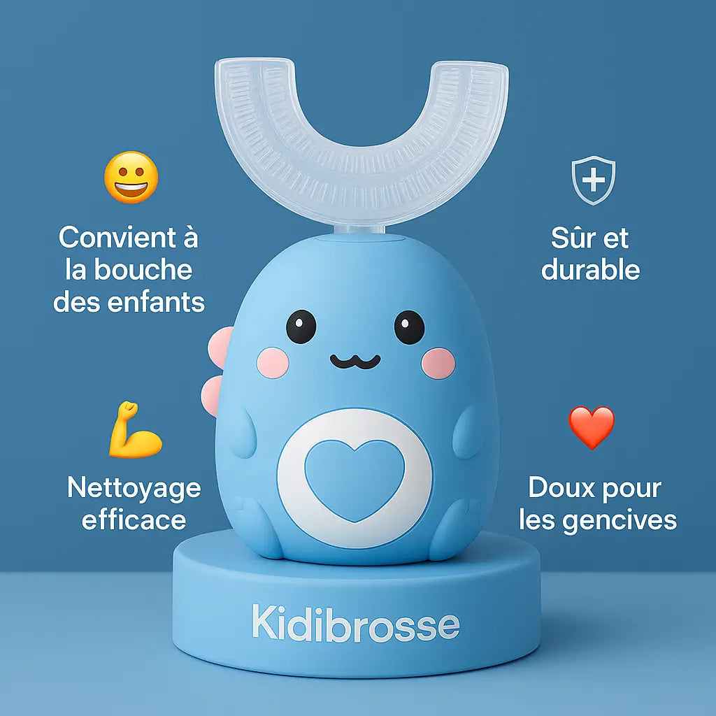 KidiBrosse: La Brosse à dents 360° pour enfants